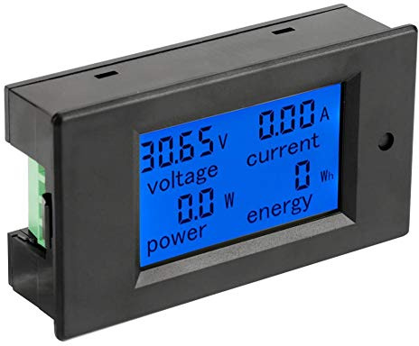 PEACEFAIR PZEM-051 DC 6,5 – 100 V digitale elektrische Leistung Spannung Spannung Strommessgerät Elektriker DIY LCD Spannungsmesser Digital