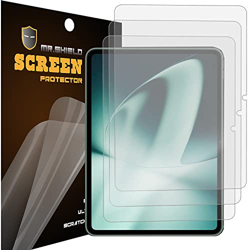 Mr.Shield Pellicola Protettiva per OnePlus Pad (11.6 Tablet) [Anti Glar] [3 Pezzi] Protezione Schermo Senza Bolle (PET Material)