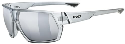 uvex sportstyle 238 - Sportbrille für Damen und Herren - 100% UVA-, B, C Schutz - Schutz vor IR-Strahlung - smoke mat - one size