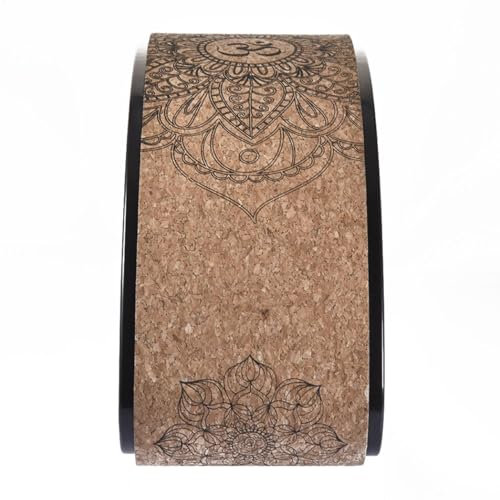 Générique Yoga-Rad, gewölbte Form des Cracker-Rads, Yoga-Balance-Zubehör, bietet eine stabile Unterstützung, ideales Fitnessgerät, um die Flexibilität zu erhöhen und die P zu verbessern