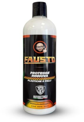 Fausto protettore plastiche e Pelli per Auto 500ml | Protettivo plastiche, Pelli, rinnova plastiche, rinnova Pelli, protettore cruscotto, rinnova guarnizioni, rinnova gomme