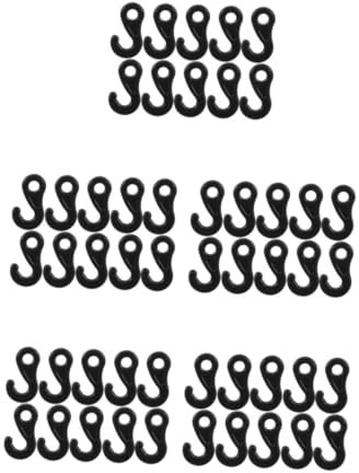 BESPORTBLE 50stücke Camping Zelt Haken Outdoor Haken Für Zeltseile Flexibel Und Wetterfest Für Strand Und Windbedingungen Für Zelte Und Markisen