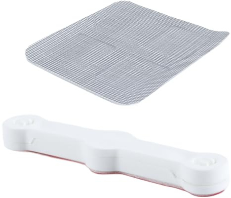 Durlo 12 Clips Para Ventanas Y Puertas Mosquiteras, Herramientas De Instalación Sin Dejar Rastro, Cerraduras De Seguridad, Herrajes Para Muebles De Dormitorio Y Baño.