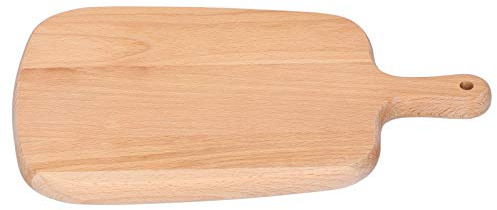 Tagliere in legno con manico, buccia per pizza in legno di faggio, vassoio per salumi, paletta per formaggio, carne in teak, formaggio per l'arredamento della
