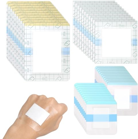 40 Unidades Apositos Adhesivos Impermeables, Aposito Impermeable para Ducha