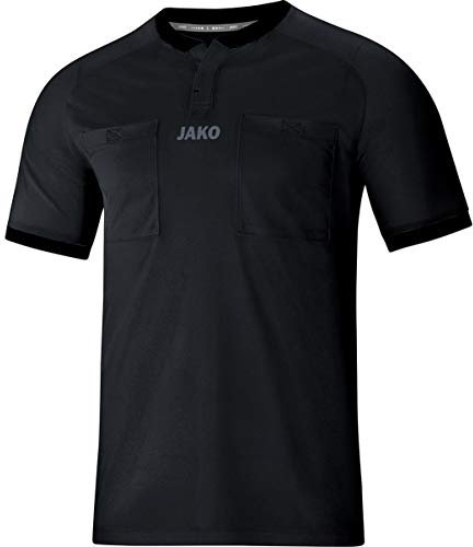 JAKO Herren Schiedsrichter-Trikot (Kurzarm), Schwarz, L