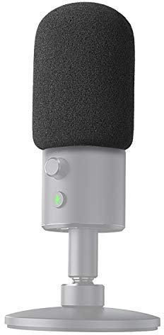 YOUSHARES Seiren X Windschutz Schaumstoff Popschutz - Mikrofon Foam Windscreen Pop Filter für Razer Seiren X Streaming Microphone