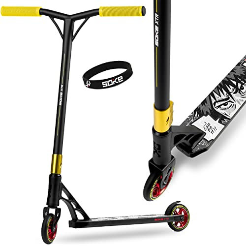 SOKE XTR Scooter schwarz/gelb/Soke XTR Performance Scooter