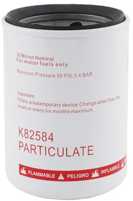 DICMIC 30 Micron Spin-on Fuel Filter Element, 25 GPM Gasoline Replacement for Mobile and Stationary Fuel Pump Tank Boat