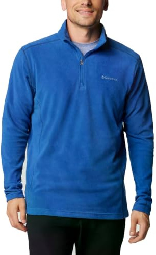 Columbia Men's Klamath Range 2 Half Zip, Mountain Blue, L