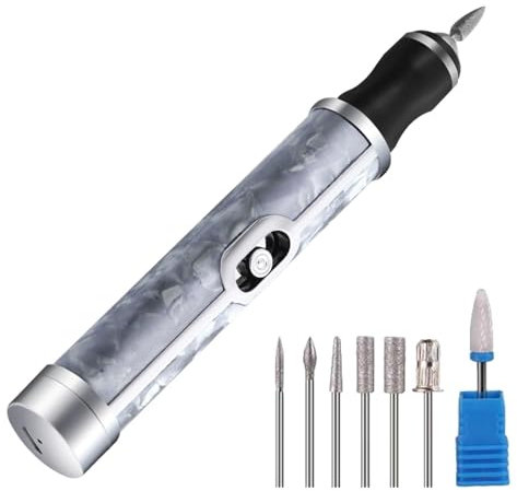 Limas de uñas eléctricas | Máquina profesional de taladro de uñas | Máquina eléctrica inalámbrica | Kit de manicura y pedicura eléctrica | Herramientas profesionales de uñas acrílicas para quitar uñas