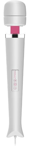 MARIELOVE Magic Wand Massaggiatore – Massaggiatore ad alte prestazioni a rete | 20 livelli | Forte vibrazione e testa flessibile in silicone | ideale per rilassamento muscolare, massaggio al collo