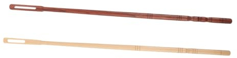 BESPORTBLE 2pezzi Pulitore per Flauto Bacchette di Legno Strumenti per Pulizia Conservazion Flauto Clarinetto Bacchette per Cura Delicata Interno dello Strumento Prima Esecuzione