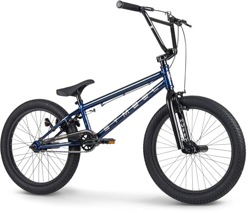 Symbol Freestyle BMX-Fahrrad, 20 Zoll, Marineblau, Blau, 46