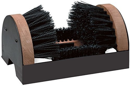Gr8 Home Metal Heavy Duty 4 Way Single Shoe Boot Scraper Brush Outdoor Garden Door Mat Wellington Mud Dirt Wiper Scrubber Fixable Cleaner Tool
