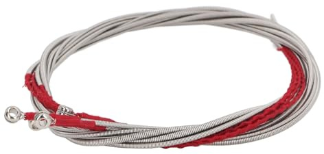 Jeu de Cordes de Basse Acoustique en Acier Inoxydable, 4 Pièces, avec Vibrations Uniformes, pour Débutants et Professionnels