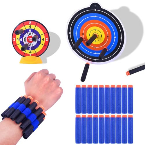 SGERUFZ 100 Pcs Schaumstoffpfeile für Gun Kompatibel mit Series Blasters Nachfüll-Darts für Spielzeugpistole Dart-Zubehör für Battle Jungenparty-Favorit