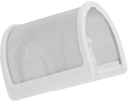 PartyKindom Filtro Antivento Microfono, Copertura Paravento U per Microfono Portatile, Semplice da Installare, in Metallo, Bianco, per Live Broadcast