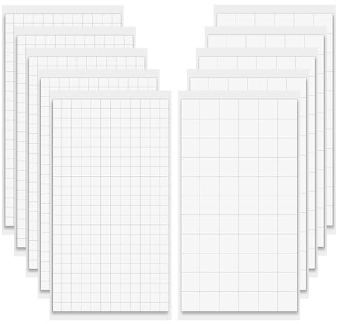 Cobee 1650 stycken 3D självhäftande prickar dubbelsidig, 6 × 6 mm och 12 × 12 mm skum dubbelsidiga självhäftande kuddar 3D självhäftande prickar självhäftande kuddar för scrapbook gör-det-själv