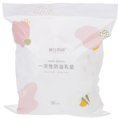 HYTROVE 50pcs Disposable Nursing Pads for Breastfeeding Mothers, Waterproof and Breathable Non-Woven Fabric Leakproof Breast Pads for Comfortable Anti-Overflow Protection