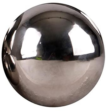 LINDER Edelstahlkugel poliert 5-28cm Gartenkugel Schwimmkugel Deko Kugel Edelstahl, Größen:Ø 15cm