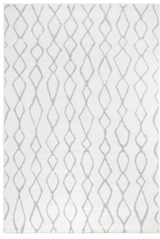 Andiamo Webteppich Bolonia Muster modern Öko-Tex 100 Teppich, Polypropylen, Ornament grau, 120x170 cm