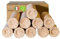 Briketts aus Buchenholz, 10 kg, Briketts für Öfen, Kamine, Pizzaöfen, 8 Stück, natur (6)