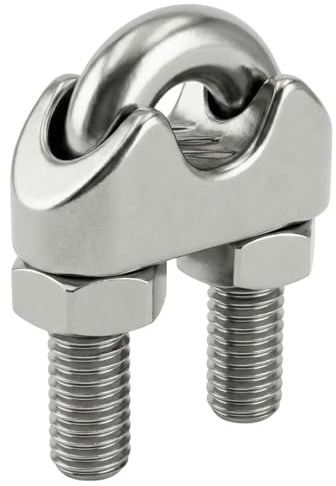 Drahtseilklemme Bügelklemme Edelstahl V2A 304 20mm Seilklemme Drahtklemme