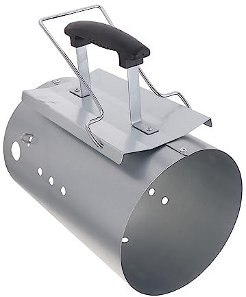 CAXUSD Accenditore Rapido Carbonella BBQ con Base Ampia e Manico Nylon Termoresistente Ciminiera Accensione Barbecue Esterno con Ventilazione per Accensione Veloce Carbonella e Briquettes