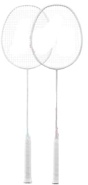 ZQINGQING Badminton Set Raquetas de bádminton for Entrenamiento con Bolsa y Dos empuñaduras