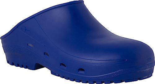 REPOSA Easy - Zoccoli Sanitari Donna e Uomo in Gomma con Suola Antiscivolo SRC, Ciabatte Sanitarie Anatomiche Senza Laccetto, Scarpe Sanitarie Infermieri Sterilizzabili, Antishock e Traspiranti