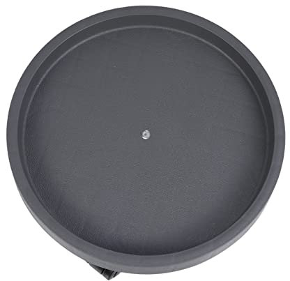 CIMAXIC Socle De Pot De Fleur Plantes L Supports Robustes Porte-Pot avec Roue Porte-Pots De Fleurs Support De Pot De Fleur De Roues Chariot De Jardinière D'extérieur Résine Base avec Roues