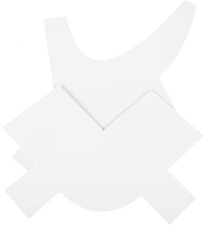 OSOLADY Bart Schablone für Haaransatz Guide Barber Karte Bart Vorlage Werkzeug Haaransatz Shaper Styling Kit