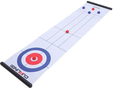 Curling -spel, Bordsskivspel Portabelt Familjespel för Hemmet Utomhus
