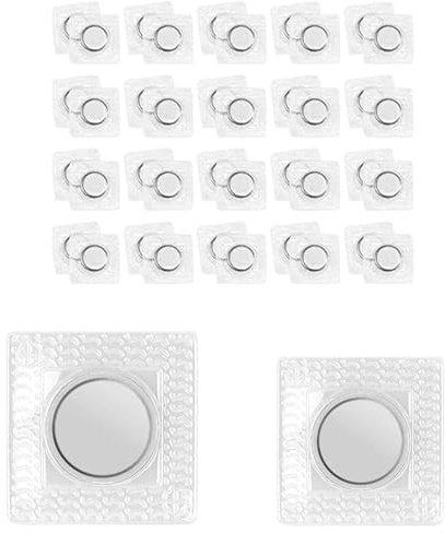 VYNZOR 20 paires imanes de costura, botones magnéticos invisibles, cierres para bolsos,cierres magnéticos ocultos para bolsas de tela