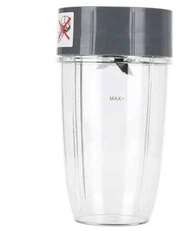 24OZr Mixer Tasse Mit Extractor Klinge Fit For 600W 900W Küche Mixer Ersatzteile Obst Tragbare Entsafter Tasse