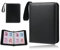 Álbum para 400 cartas, 50 páginas, cuero PU, portátil. Con album toploader, organizador para cartas Magic, fundas para cartas y protección para colecciones. Ideal para niños y coleccionistas