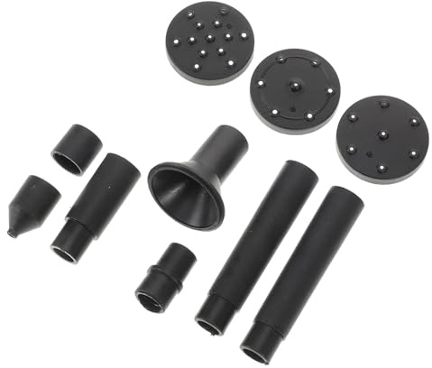 TOYANDONA Solar Fountain Accessories Kit with 11 Weatherproof Nozzles for Bird Bath Pool Pond Water Features Solar Powered Fountain Replacement Parts Easy Installation