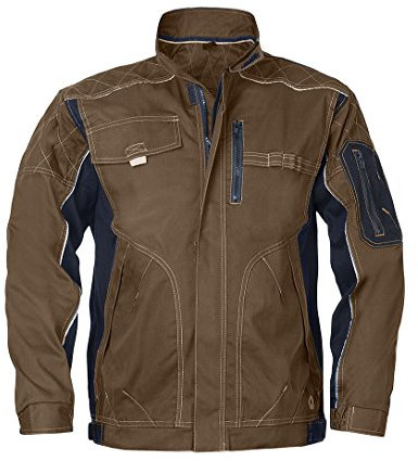 ARDON Arbeitsjacke Jacke Schutzjacke Arbeitsbekleidung Herrenjacke Braun (Vision-J-Olive) (48)