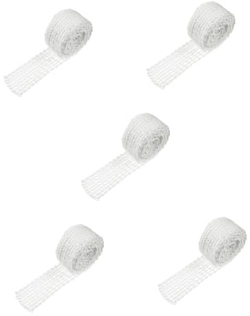 MOTHNUR 5 Pezzi borsa a rete cucina cucine bande elastiche iniettore di carne strumento ago batticarne forniture per la produzione di salsicce strumento di confezionamento filato bianca