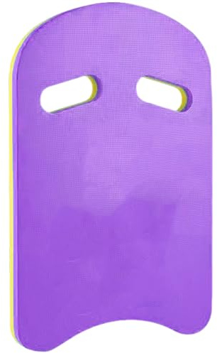 Swimming Board, Foam Swimming Board, Kids Adults Swimming Kickboard, EVA Buoyancy Board U-shaped Water Board, Unisex Swimming Board Kickboards With Handles for Swimming Beginner (Purple)
