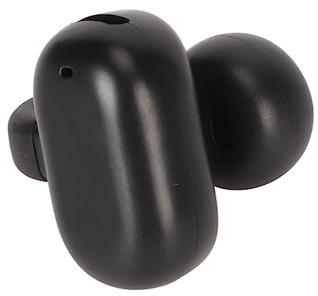 Auriculares Inalámbricos de Oreja Abierta, Cascos HiFi Recargables con Ahorro de Energía, con Clip para una Sola Oreja, Diseño Ergonómico para Deportes (Black)