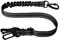 EASERIA Hunde Anschnallgurt fürs Auto, Premium Hund Sicherheitsgurt, Elastische Hundegurt, Länge 53-72- 91 cm, für Alle Hunde, Schwarz- Silberne Punkte