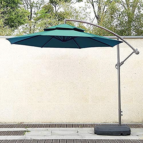 CMJSGG Household Garden, Foldable Outdoor Beach Umbrella, Umbrella Surface Angle Adjustable, Sun Umbrella, Sunshade And Rainproof, For Balcony, Courtyard