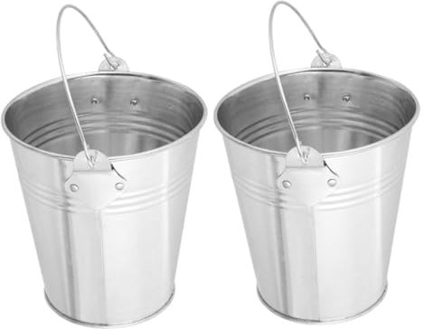 ifundom 2pièces Seau à Graisse pour Barbecue Seau à Huile Portable pour Barbecue Égouttage pour Fournitures pour