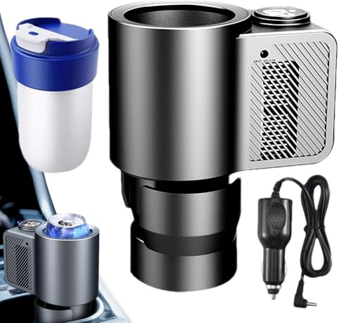 Enfriador Calentador De Tazas para Automóvil,Enfriador Y Calentador Inteligente De Tazas para Automóvil,Portavasos Inteligente para Coche | Soporte Auto de la Taza 12V 36W de la refrigeración y de la