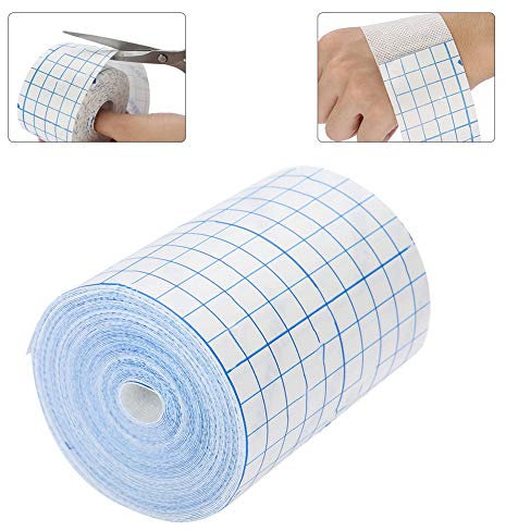 10cm * 10m Bandage Non-Tissé, Plâtre Imperméable, Bande Respirante Pansement Adhésif Non-Tissé Bandage de Fixation pour Cou Dos Épaule Genou Bras Cuisses (#2)