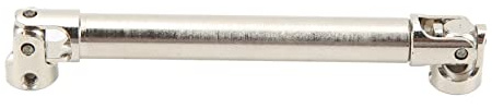 Arbre de Transmission Central RC, Remplacement de l'arbre de Transmission Central en Acier argenté pour Arbre de Transmission Central RC pour Voiture AXIAL SCX24 1/24 69‑93 Mm