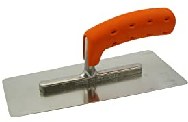 SOLID-80mm/200mm Stainless Steel Venetian Plastering Rendering Finishing Trowel Soft Grip