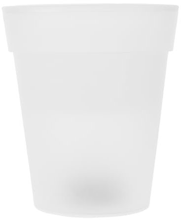 Kisangel Maceta Luminosa Elegante para Exteriores Balcón y Decoración Luminosa Lámpara Decorativa para Maceta y Lámpara De Noche para Balcón